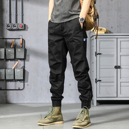 Herren Outdoorhose Funktionstaschen Elastischer Bund