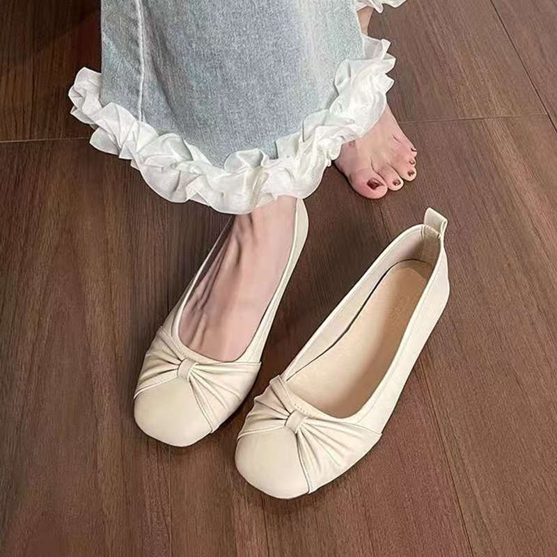 Ballerinas Damen Schuhe Komfort Innensohle Dekorativ - BerlinGlamour