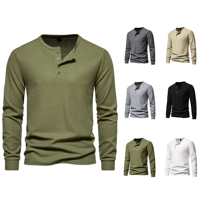 Herren Langarmhemden Knopfleiste Modern Berlin Style - BerlinGlamour