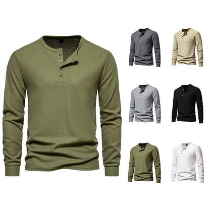 Herren Langarmhemden Knopfleiste Modern Berlin Style - BerlinGlamour