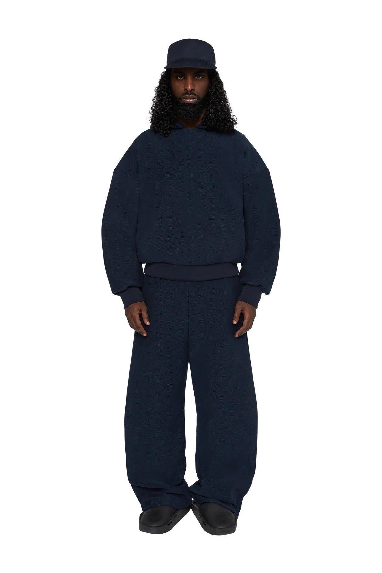 Herren Sweatanzug Oversized Kapuze Modern