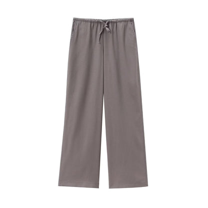 Elegantes Zweiteiler Set Modern mit Bindegürtel und weite Hose