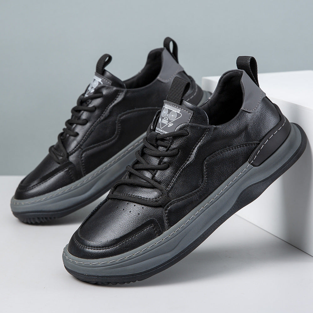 Damen Sneaker Bequem Leder Schuhe Komfortabel - BerlinGlamour