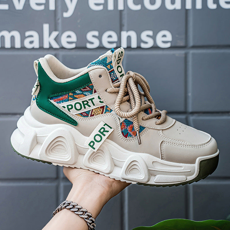 Damen Sneaker Sport Bunt mit Farbe