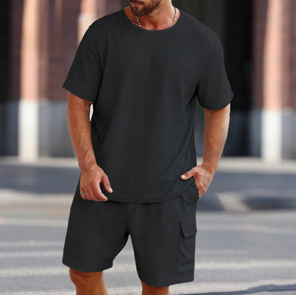 Herren Sportset Atmungsaktiv mit Taschen Modern - BerlinGlamour