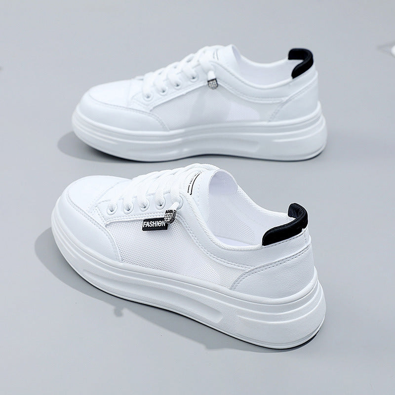 Damen Sneaker Sportlich Freizeit Atmungsaktiv Mit Dämpfung