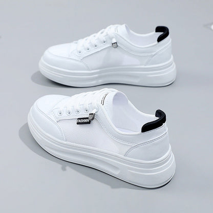 Damen Sneaker Sportlich Freizeit Atmungsaktiv Mit Dämpfung