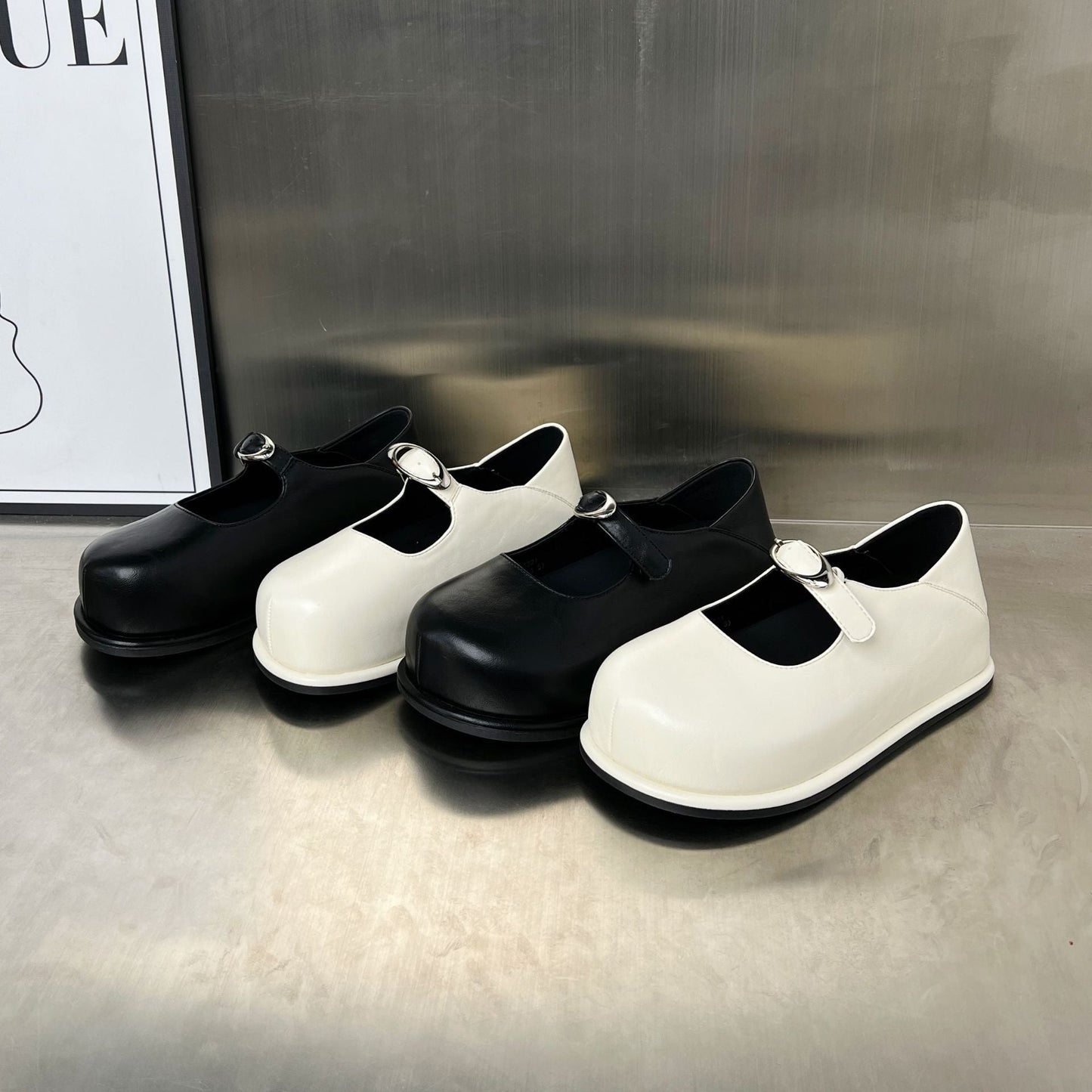 Damen Clogs Bequem mit Riemen Robust Komfort Schuhe