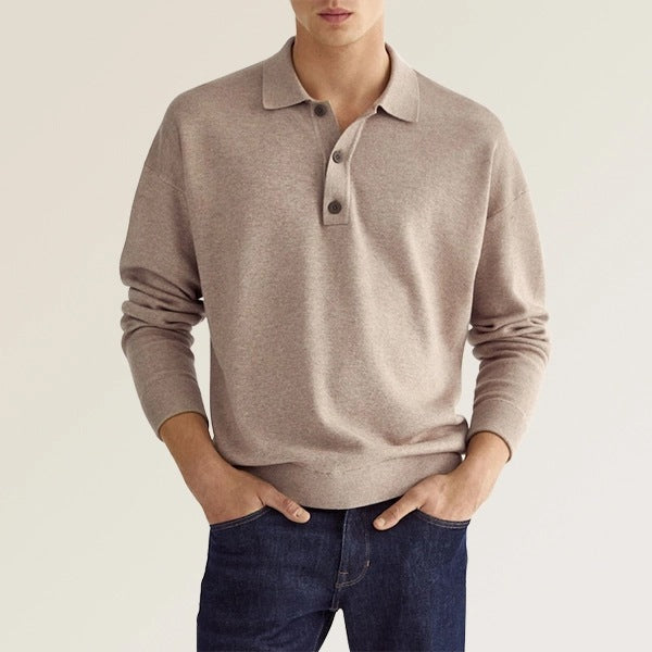 Herren Poloshirt Elegantes Design Slim Fit Modern