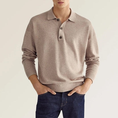 Herren Poloshirt Elegantes Design Slim Fit Modern