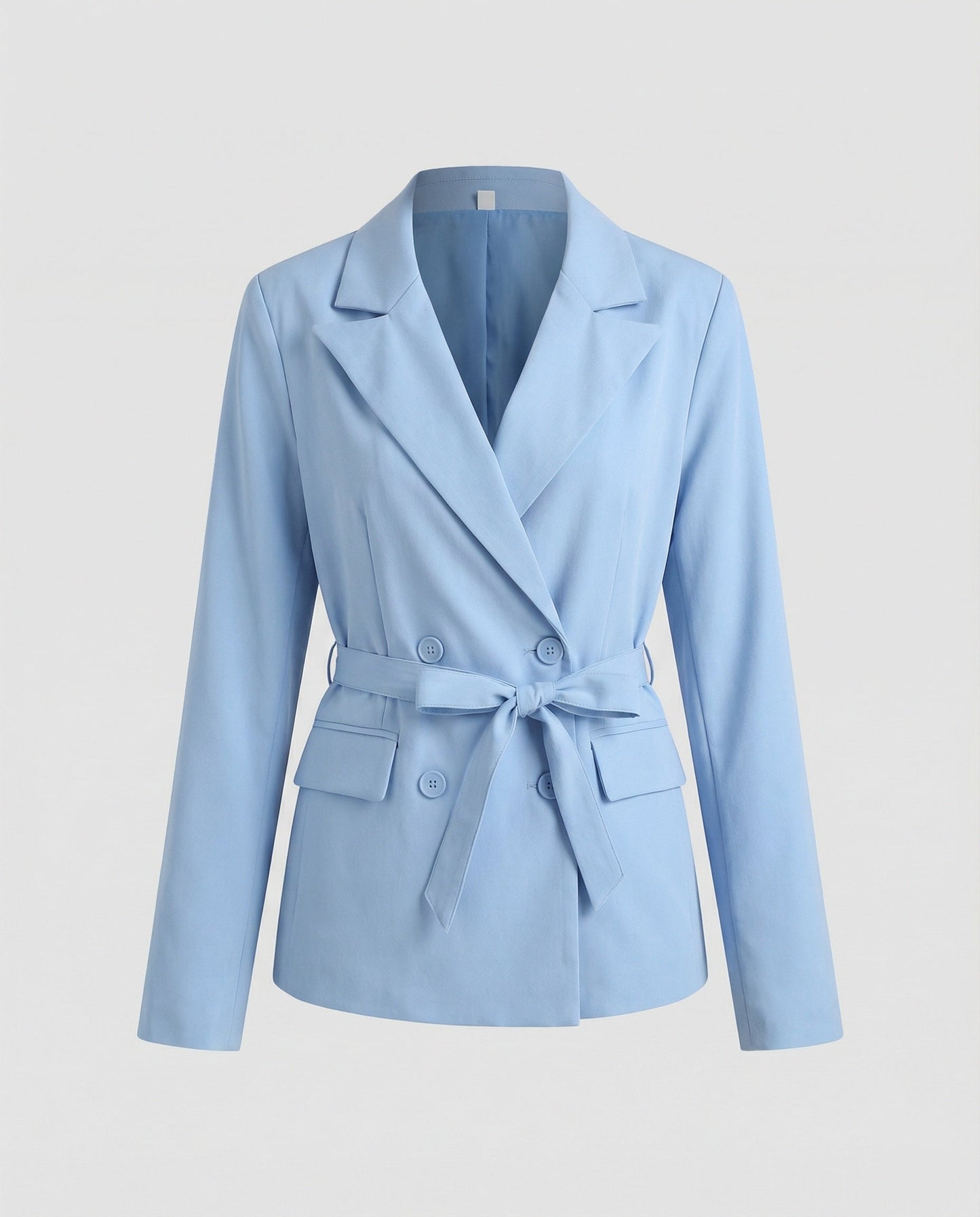 Damen Blazerjacke Elegante Slim Fit mit Gürtel - BerlinGlamour