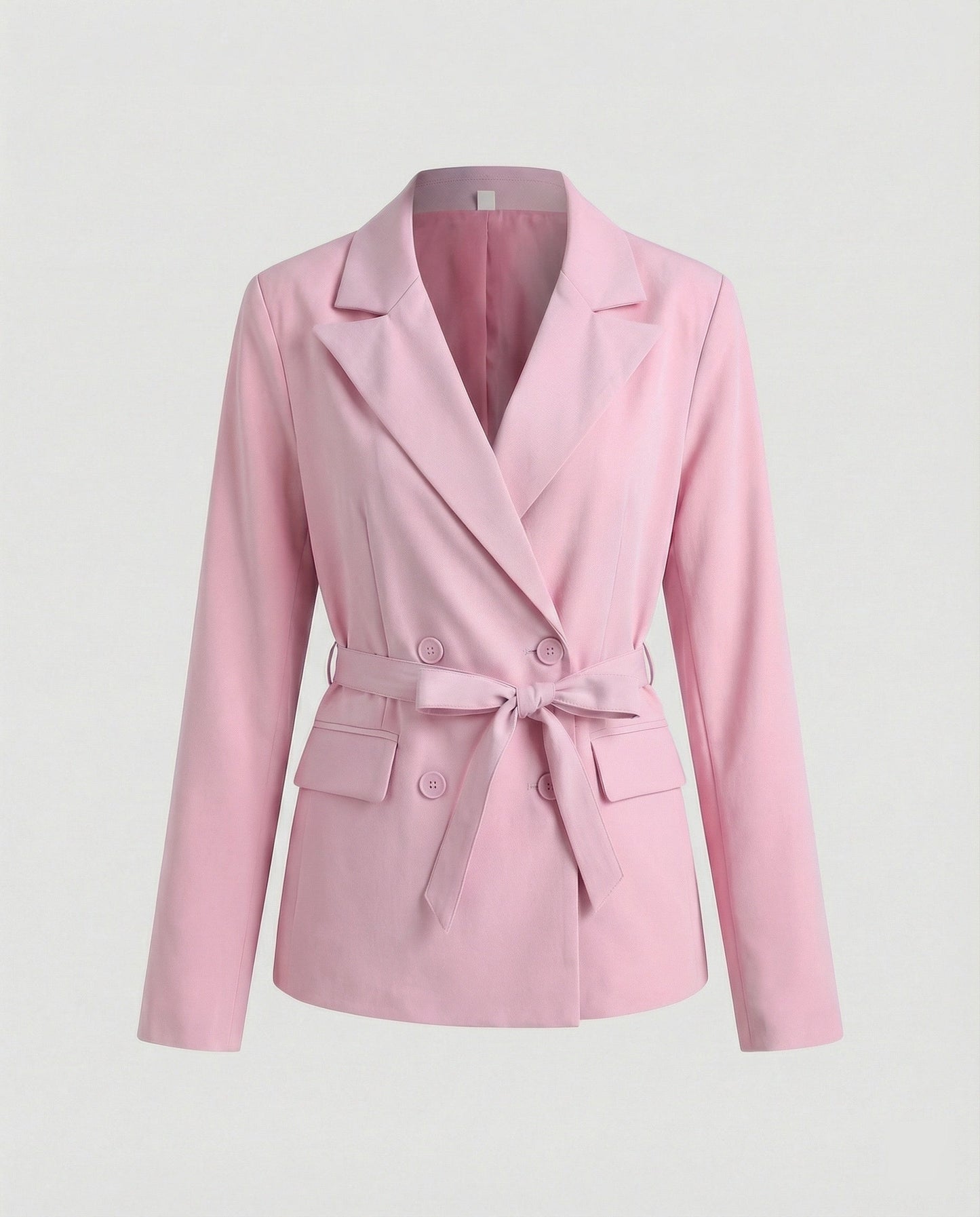 Damen Blazerjacke Elegante Slim Fit mit Gürtel