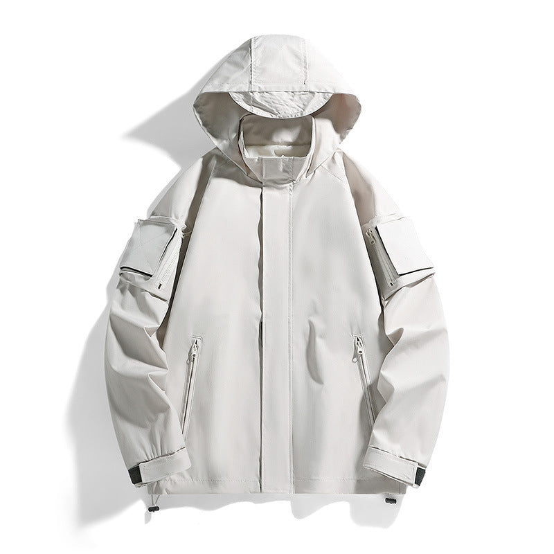 Wasserdichte Herren Outdoor-Jacke Modern Funktionell - BerlinGlamour