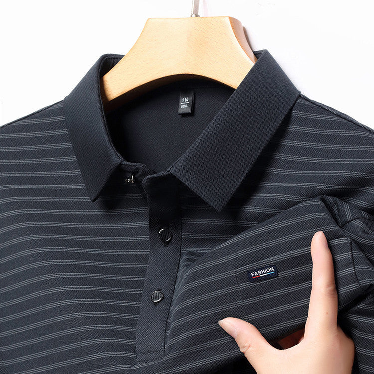 Herren Polo-Shirt Gestreift Modern Sportlich