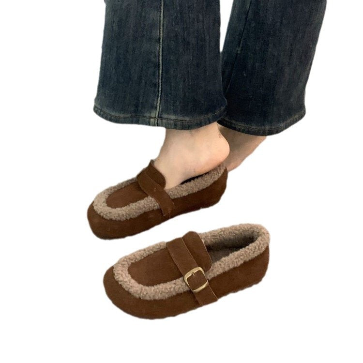 Damen Pantoffeln Warm Bequem Plüsch Innenfutter