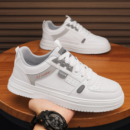 Damen Sneaker atmungsaktiv Leder Sohle Komfortschuh