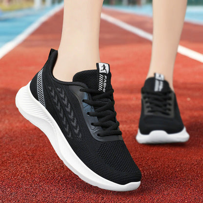 Damen Sneaker Leicht Sportlich Atmungsaktive Laufschuhe
