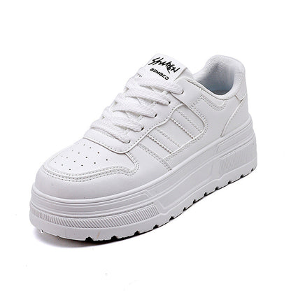 Damen Sneaker Hochplateau Atmungsaktiv Sportlich