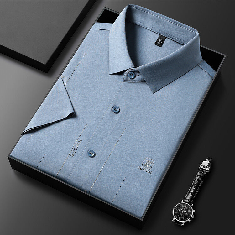 Herren Kurzarmhemd Sportlich atmungsaktiv Feuchtigkeitsregulierung