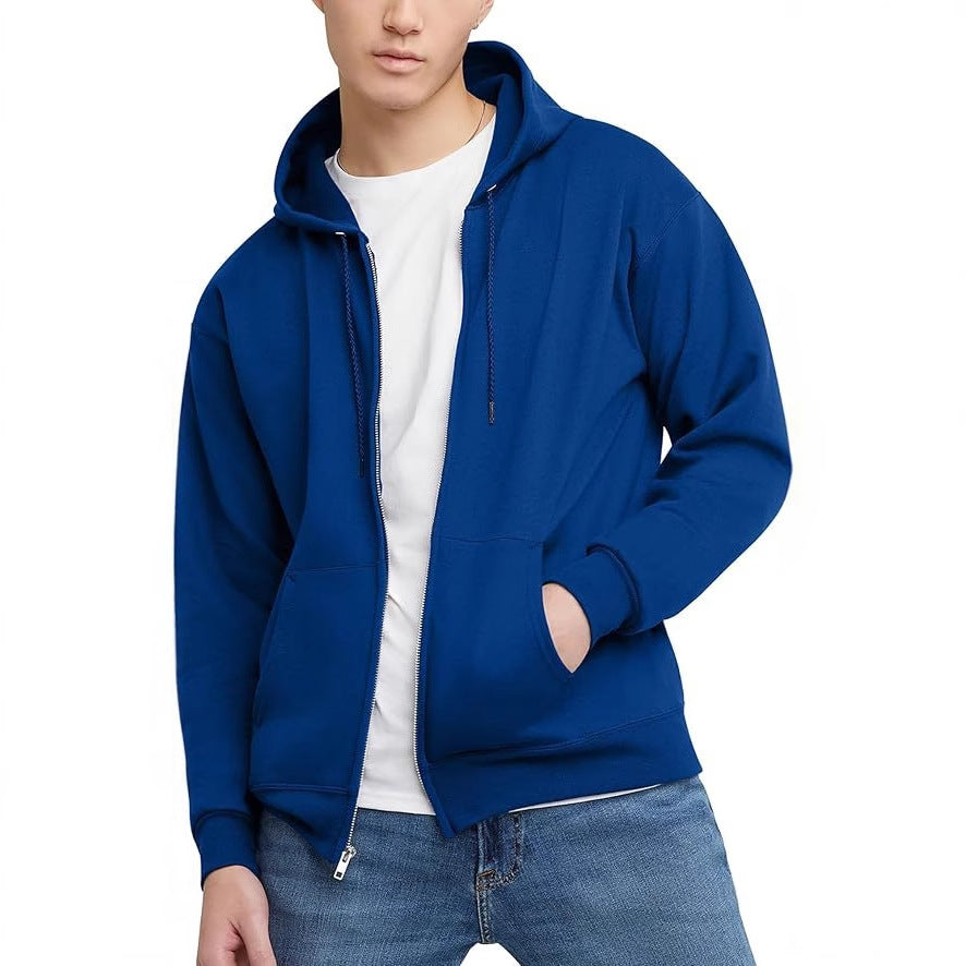 Herren Kapuzenjacke Reißverschluss Durchgehend Modern Berlin - BerlinGlamour