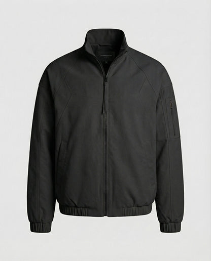 Herren Blouson Leicht Funktional Reißverschluss Raglan Ärmel