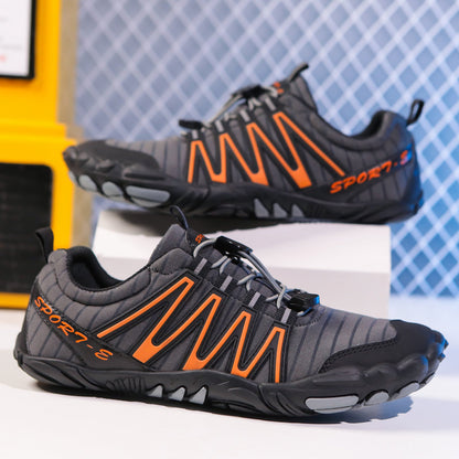 Damen Wanderstiefel Sportlich Atmungsaktiv Rutschfest