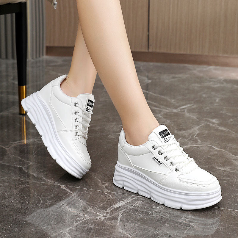 Damen Plattform Sneaker Hoch mit weicher Sohle und modischem Design
