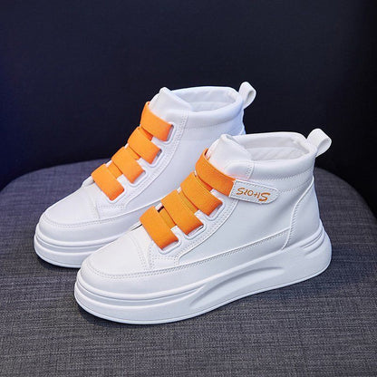 Damen Sneaker High-Top Elastisch Dämpfend Comfort