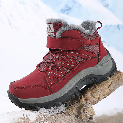 Herren Wanderschuhe Winter Warm Isoliert Knöchelschutz