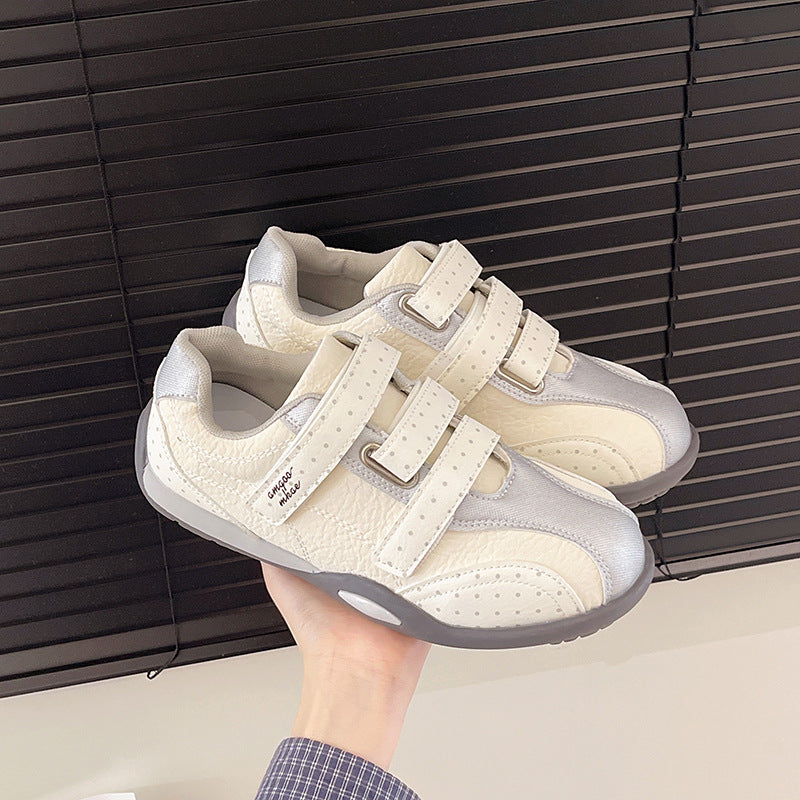 Damen Sneaker Sportlich Komfortabel mit Klettverschluss