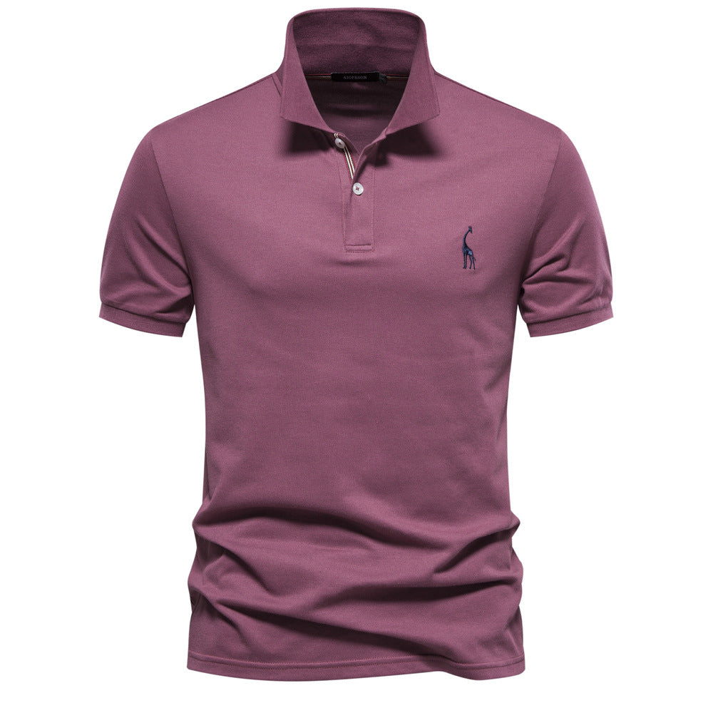 Herren Poloshirt Baumwolle Atmungsaktiv Klassisch Modern