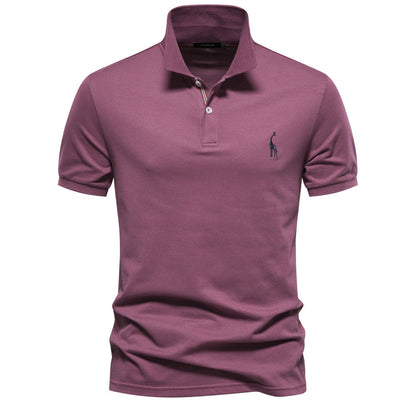 Herren Poloshirt Baumwolle Atmungsaktiv Klassisch Modern