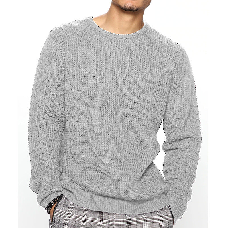 Herren Strickpullover Grobstrick Lässig Modern