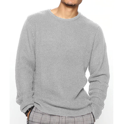Herren Strickpullover Grobstrick Lässig Modern