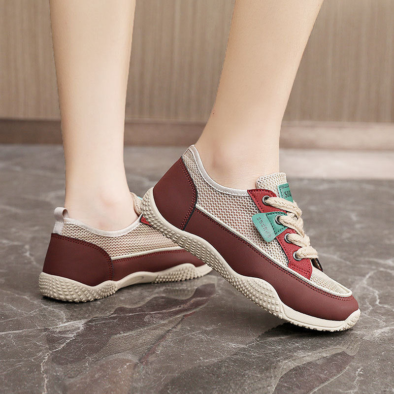 Damen Sneaker Atmungsaktiv Freizeit Schuhe Sportlich Modisch