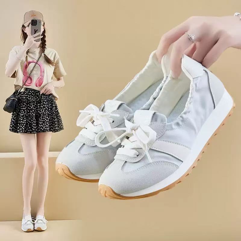 Damen Laufschuhe Bequem Elastisch Sneaker Sport