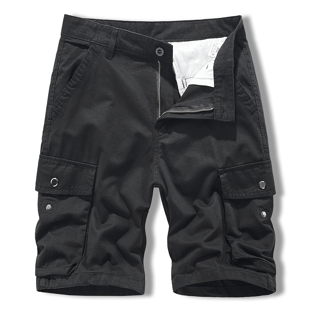 Herren Cargoshorts Bequem Vielfach Taschen Modern