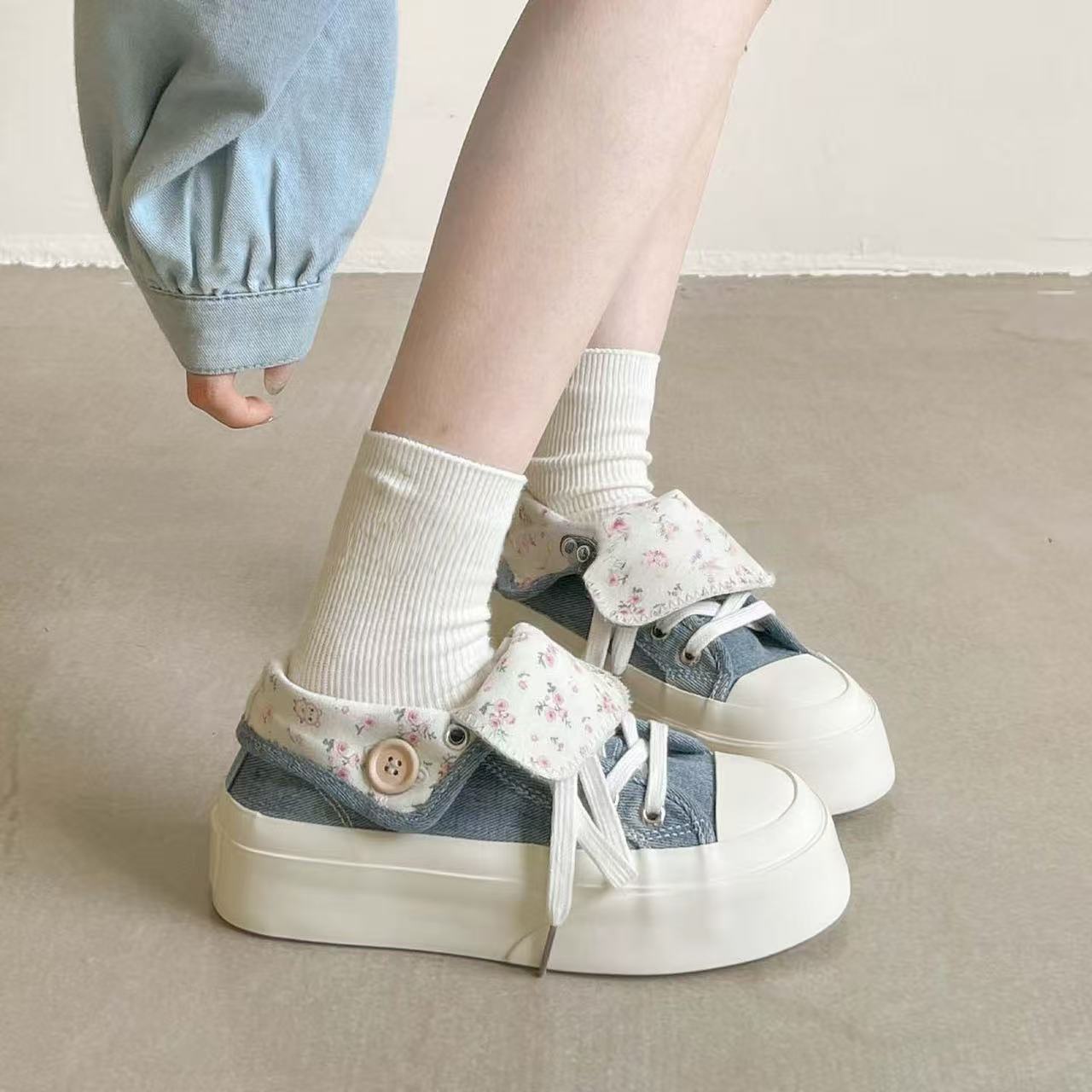 Damen Plateauschuhe Modisch Hochzeitsschuhe