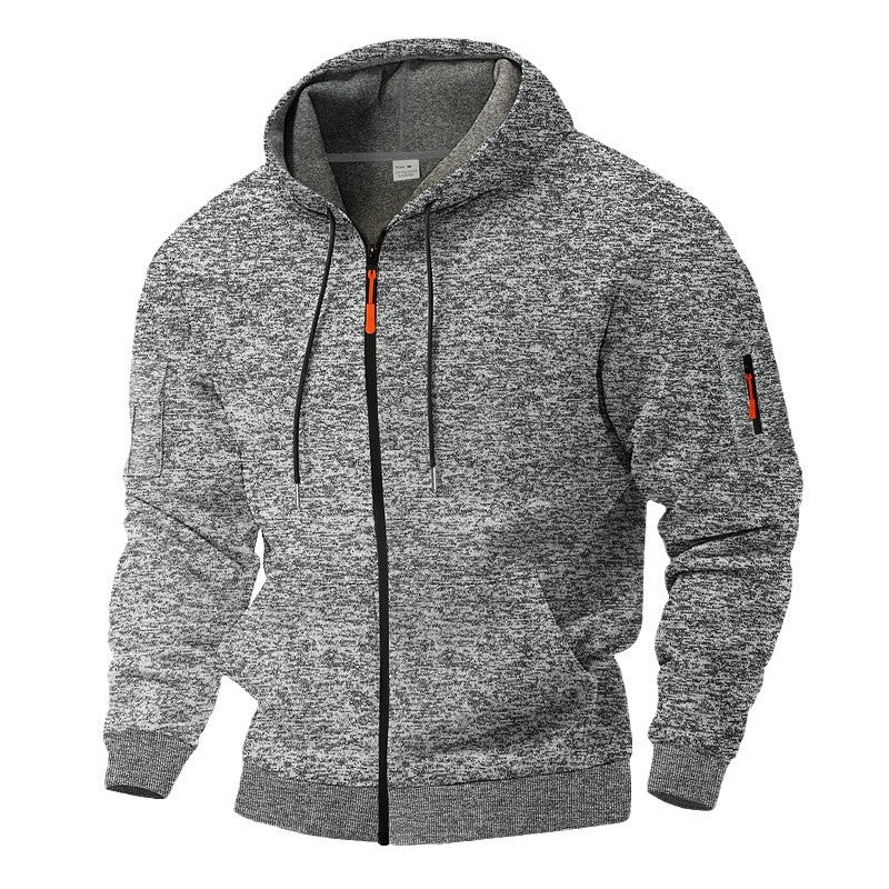 Herren Kapuzenpullover Sportlich Warm mit Taschen