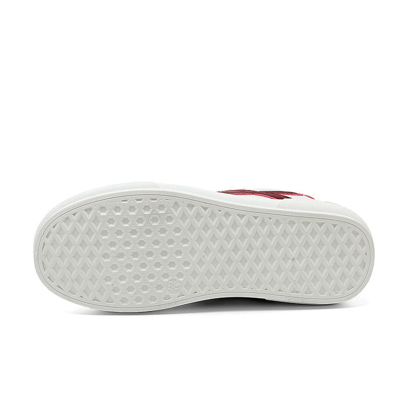Damen Sneaker Sportlich Perforiert Laufschuhe Mit Gummizug