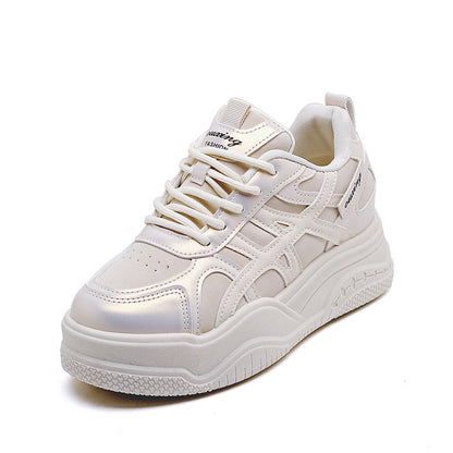 Damen Sneaker Chunky Sportlich Komfort Sohle