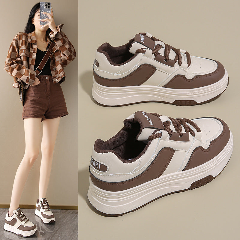 Damen Sneaker Hoch Hacken Sportschuhe Komfortabel - BerlinGlamour