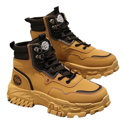 Damen Sportstiefel High-Top Rutschfest Strapazierfähig