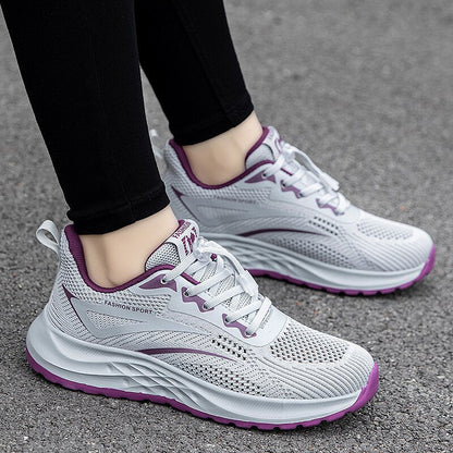 Damen Laufschuhe Atmungsaktiv Flexibel Mit Dämpfungstechnologie - BerlinGlamour