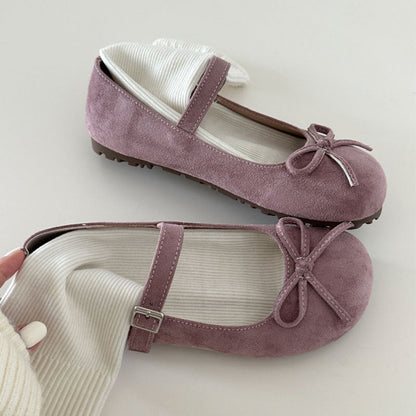 Damen Ballerinas Schleifen Dekorativ Komfortabel