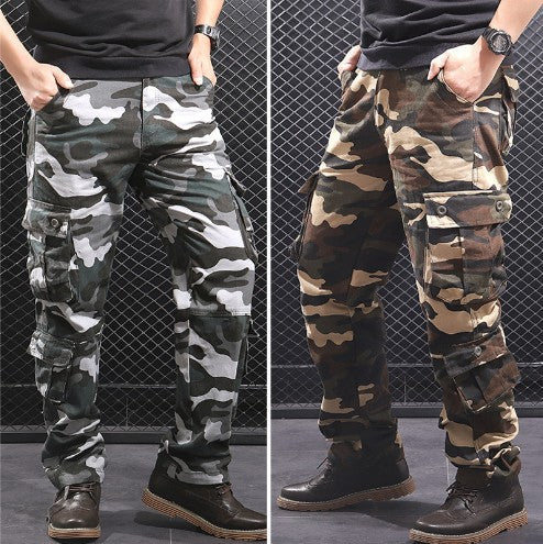 Herren Cargo-Hose Freizeit Outdoor Praktisch - BerlinGlamour