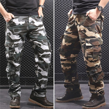 Herren Cargo-Hose Freizeit Outdoor Praktisch - BerlinGlamour