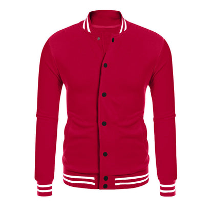 Herren Sweatjacke Sportlich Mit Taschen Modern