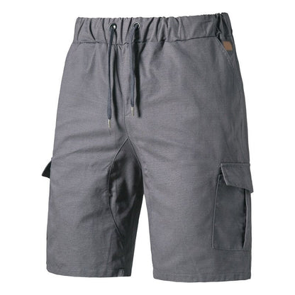 Herren Cargo Shorts Bequem Elastisch mit Taschen