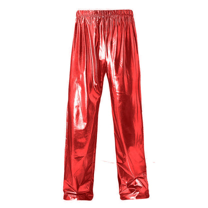 Herren Freizeithose Glänzend Elastisch Comfort